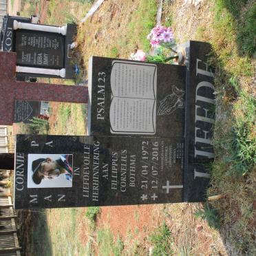 BOTHMA Cornelius Christoffel 1943-2008 :: BOTHMA Fillippus Cornelius 1972-2016