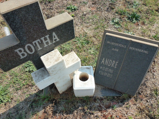 BOTHA André 1963–2012 #1