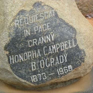 CAMPBELL Honorha nee O'GRADY 1873-1960
