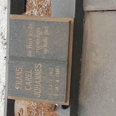 COETZEE Frans Carel Johannes 1912-1986 &amp; Hester Johanna SWART 1919-1982 #2