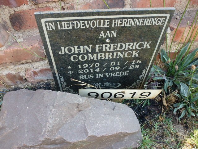 COMBRINCK John Fredrick 1970-2014