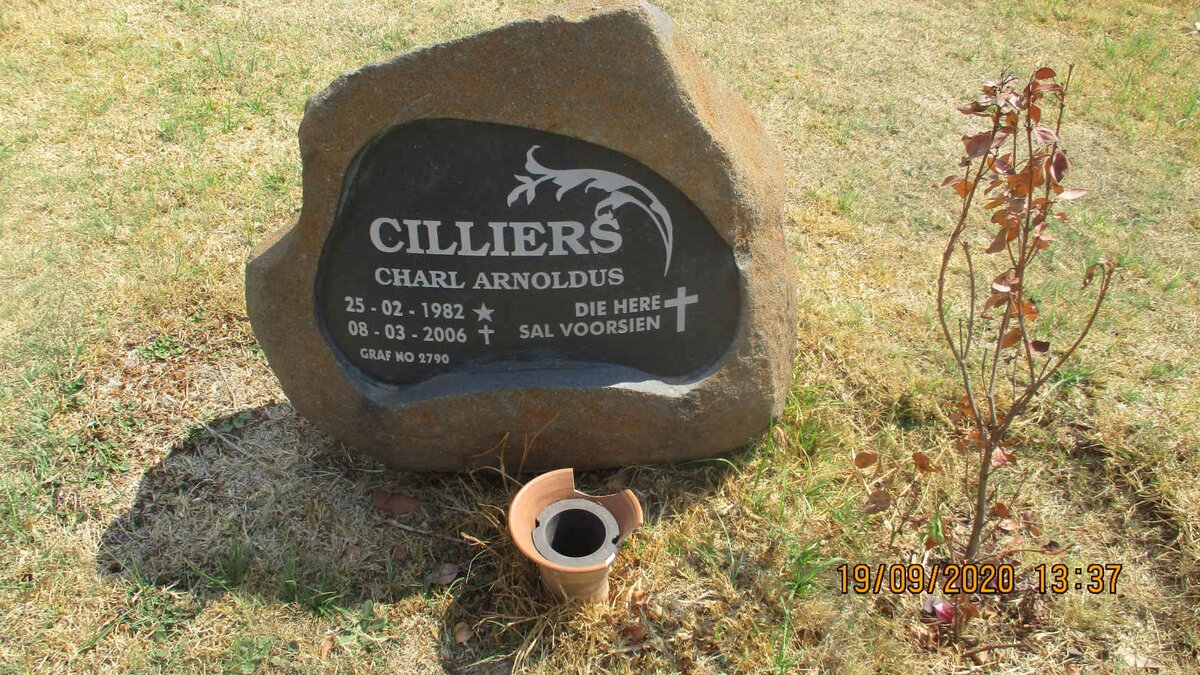 CILLIERS Charl Arnoldus 1982-2006