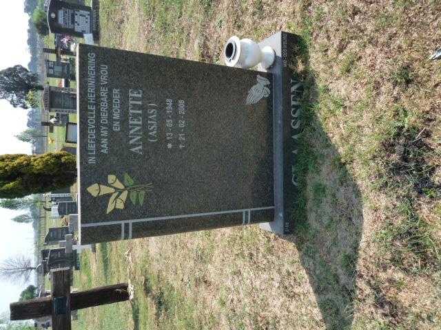 CLAASSEN Annette 1948-2008