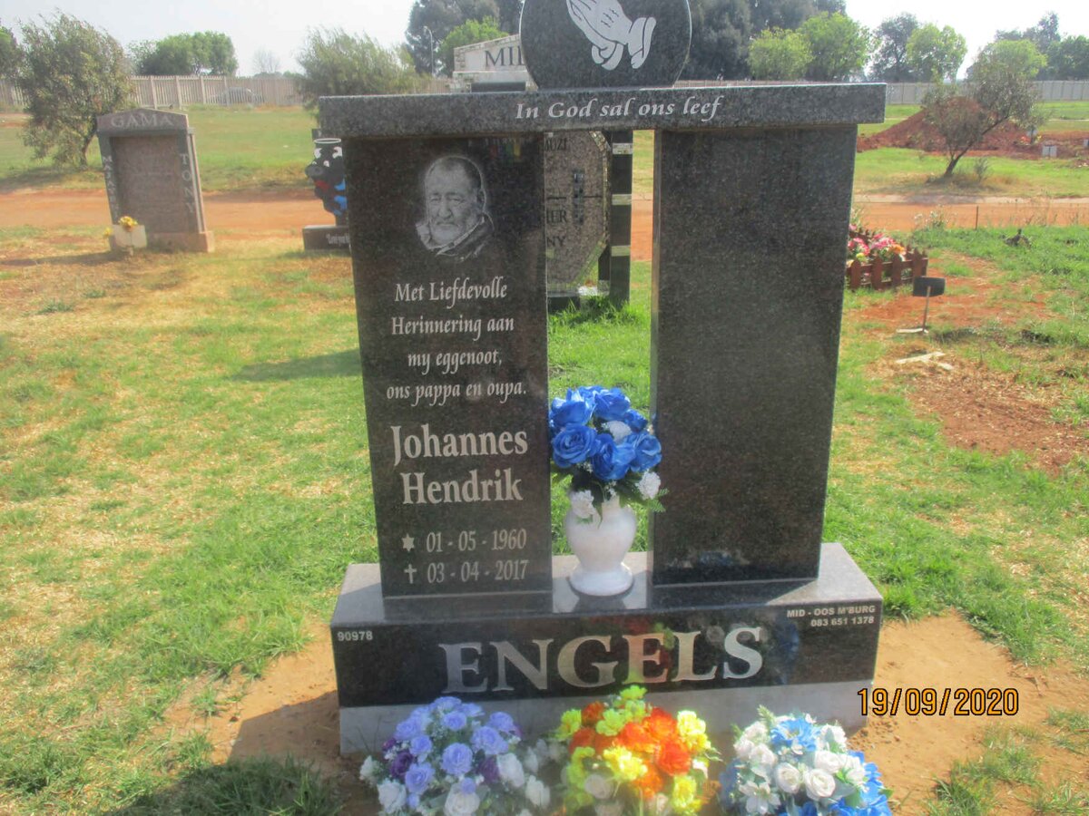ENGELS Johannes Hendrik 1960-2017