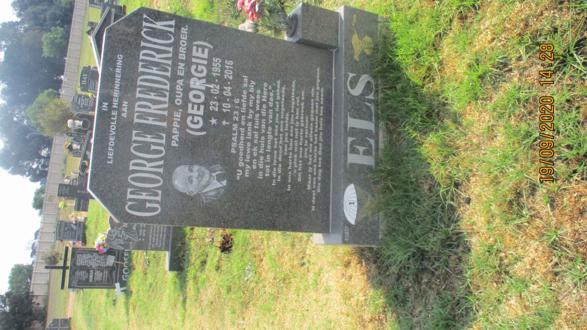 ELS George Frederick 1955-2016