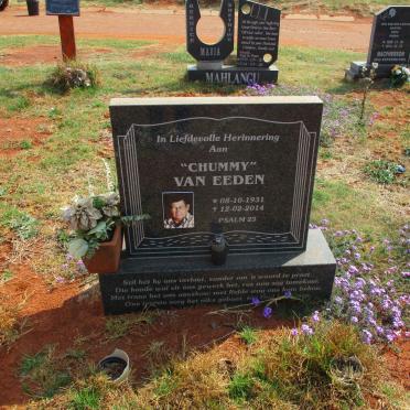 EEDEN Chummy, van 1931-2014