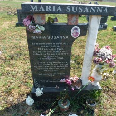 ESPA?  Maria Susanna 1935-2009