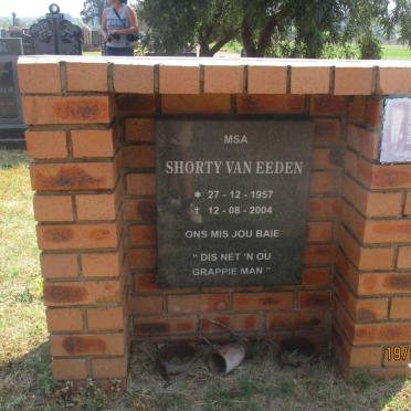 EEDEN M.S.A., van 1957-2004