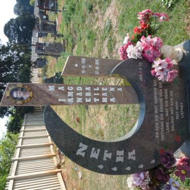 FERREIRA Janetha Maria Magdalena 1950–2015