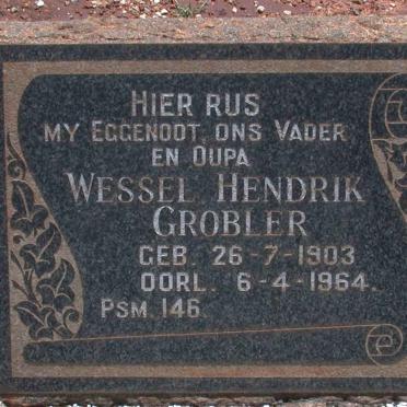 GROBLER Wessel Hendrik 1903-1964