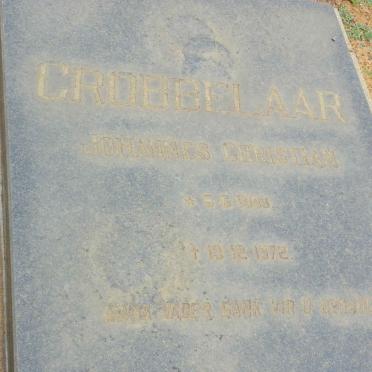 GROBBELAAR Johannes Christian 1903-1972
