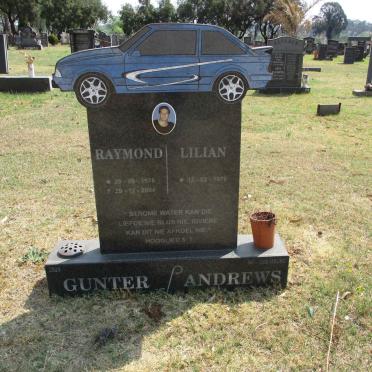 GUNTER Raymond 1978-2004 :: ANDREWS Lilian 1978-