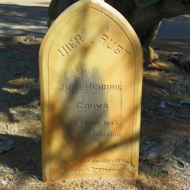 GOUWS Jurie Hendrik 1853-1900
