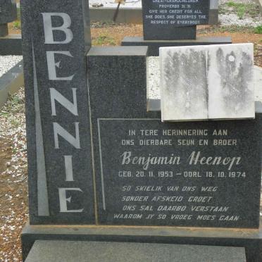 HEENOP Benjamin 1953-1974
