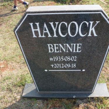 HAYCOCK Bennie 1935-2012