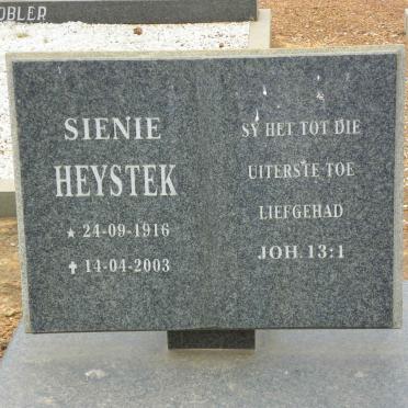 HEYSTEK Sienie 1916-2003