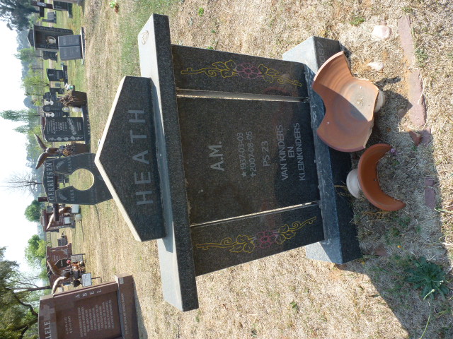 HEATH A.M. 1937-2007