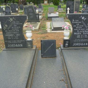 JORDAAN Christoffel Johannes Smit 1904-1974 &amp; Claziena Maria Sophia 1912-1983
