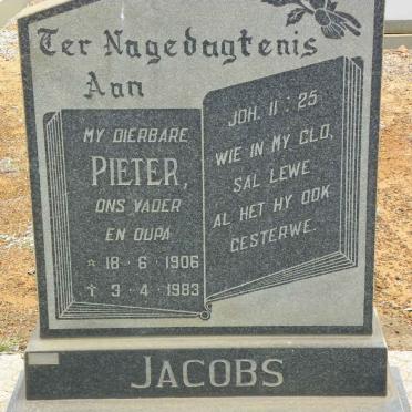 JACOBS Pieter 1906-1983