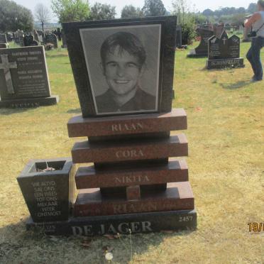 JAGER Riaan, de 1977-2004