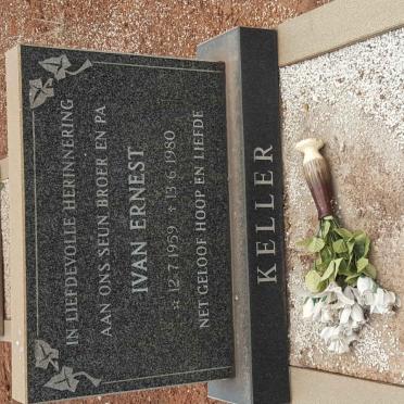 KELLER Ivan Ernest 1959-1980