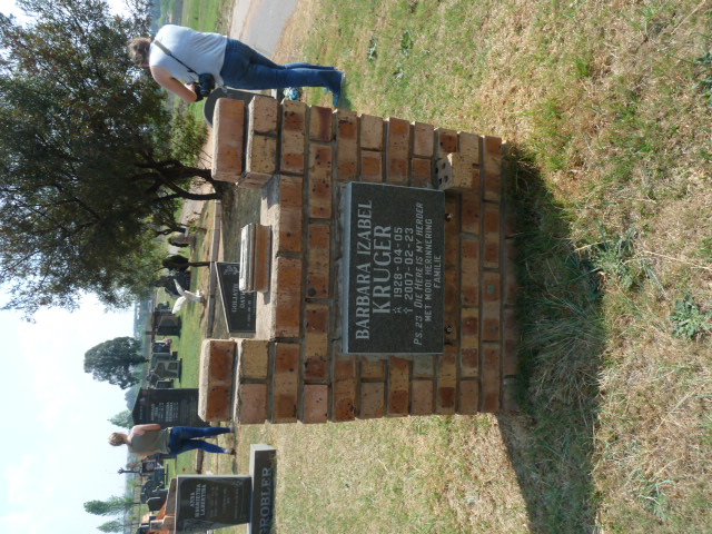 KRUGER Barbara Izabel 1928-2007