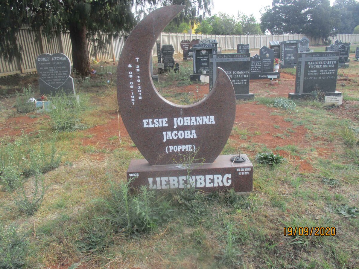 LIEBENBERG Elsie Johanna Jacoba 1967-2016