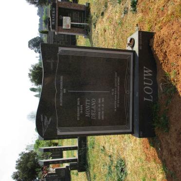 LOUW Monty Delano 1945-2005