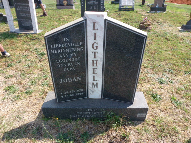 LIGTHELM Johan 1928-2009