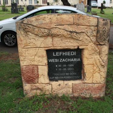 LEFHIEDI Wesi Zacharia 1959-2003