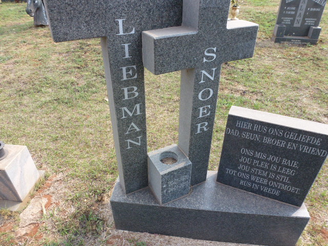 LIEBMAN Snoer 1970-2010