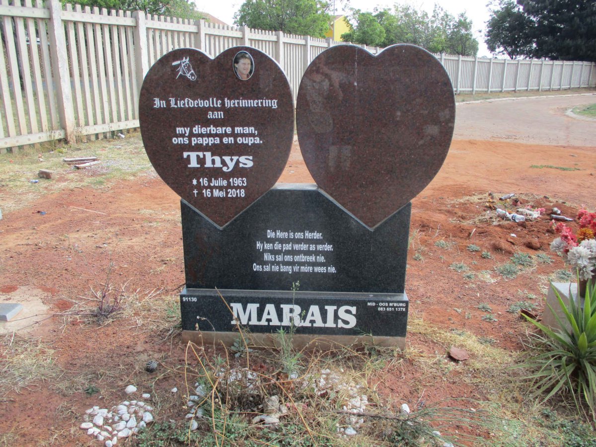 MARAIS Thys 1963-2018