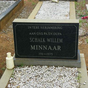 MINNAAR Schalk Willem 1911-1975