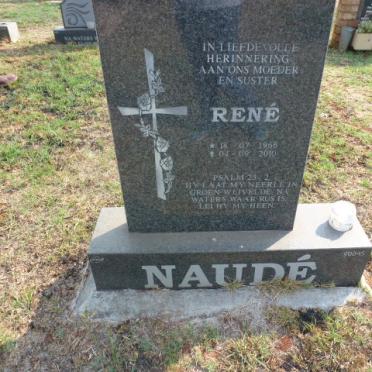 NAUDE Rene 1966-2010
