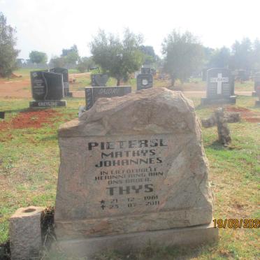 PIETERSE Mathys Johannes 1961-2011