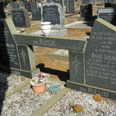 PLESSIS Schalk Willem, du 1926-1974 &amp; Maria Susanna 1930-1982 #2