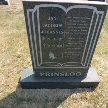 PRINSLOO Jan Jacobus Johannes 1957-2007
