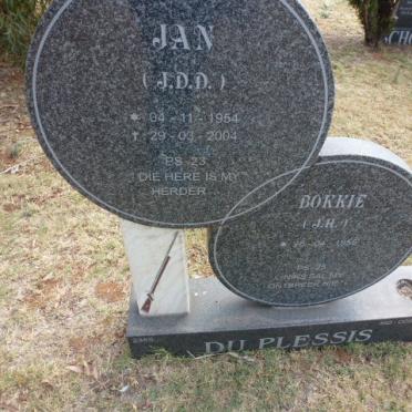 PLESSIS J.D.D., du 1954-2004 &amp; J.H. 1955-