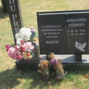 PREEZ Johannes Andries, du 1943-2006