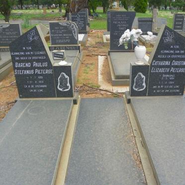 PIETERSE Barend Paulus Stefanus 1898-1974 &amp; Catharina Christina Elizabeth BRONKHORST 1904-1994