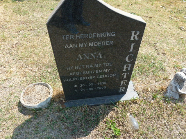 RICHTER Anna 1935-2005