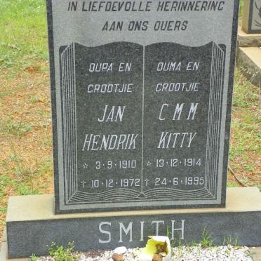 SMITH Jan Hendrik 1910-1972 &amp; C.M.M. 1914-1995