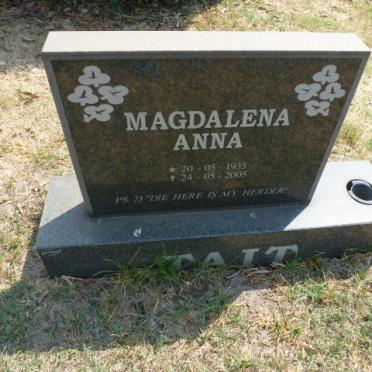 TAIT Magdalena Anna 1935-2005