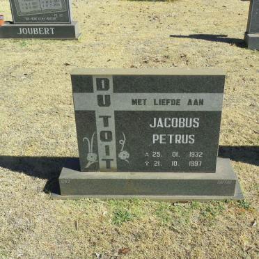 TOIT Jacobus Petrus, du 1932-1997