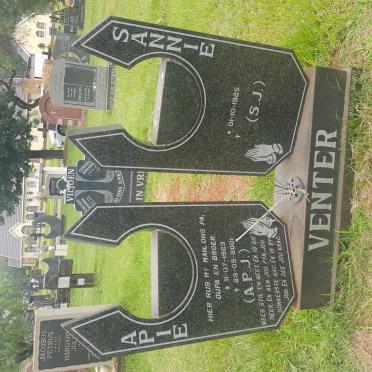 VENTER A.P.J. 1923-2001 &amp; S.J. 1925-