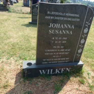 WILKEN Johanna Susanna 1945-2020