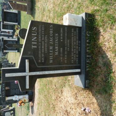 WELDING Willem Jacobus Martinus 1960-2005