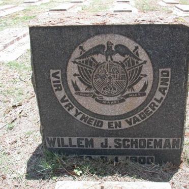 SCHOEMAN Willem J. -1900