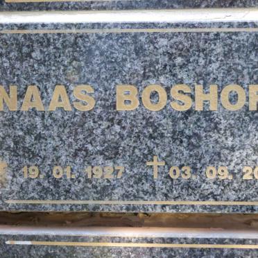 BOSHOFF Naas 1927-2005