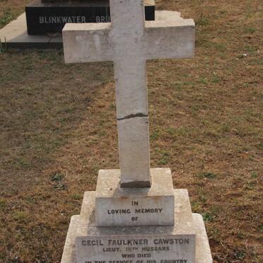 CAWSTON Cecil Faulkner -1901